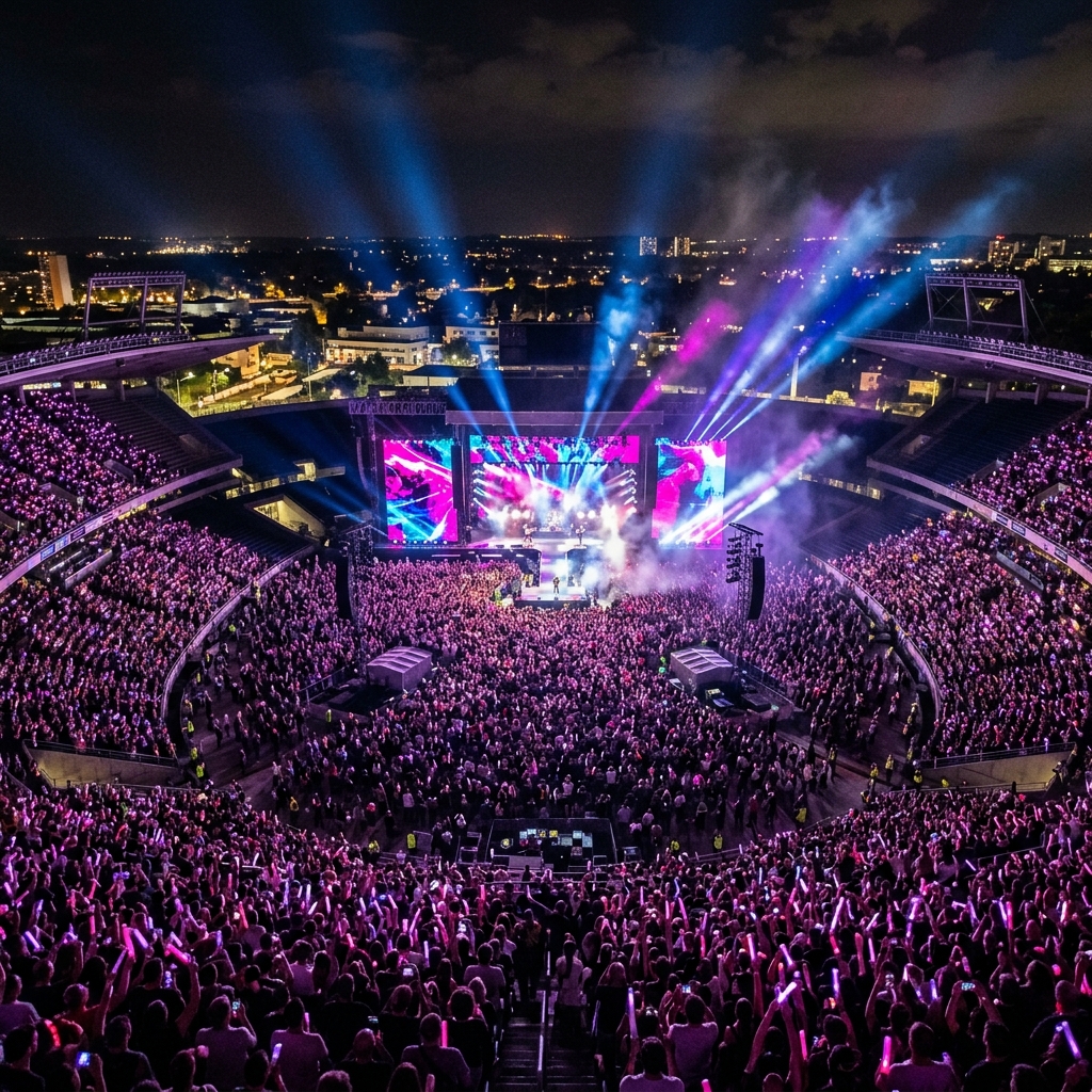 Concert khổng lồ sân vận động